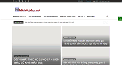 Desktop Screenshot of nhadattoday.net