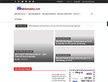 Tablet Screenshot of nhadattoday.net